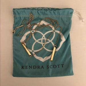 Kendra Scott Shelton Rose Gold Necklace